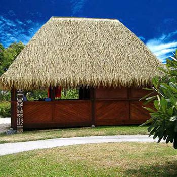 polynesie francaise le meridien palmex bora bora artificial thatch