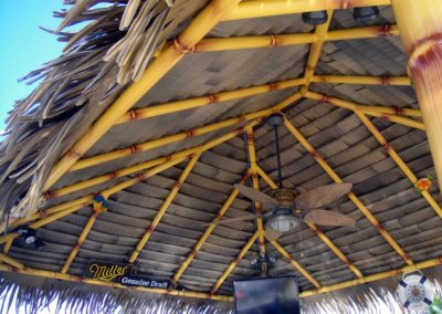 Tikimundo, USA, synthetic eco-friendly waterproof wind-resistant uv-resistant thatch roof