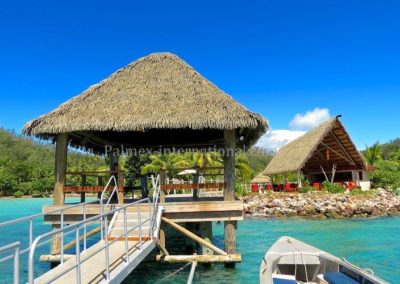 likuliku lagoon resort palmex thatch roof